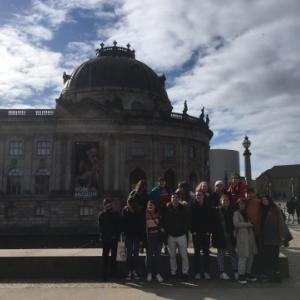 HIST 3910 students at the Bode Museum in Berlin